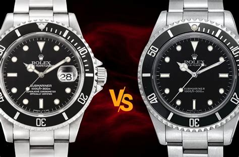 rolex submariner no date vs date|rolex no date submariner review.